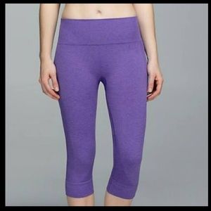 Lululemon cropped leggings